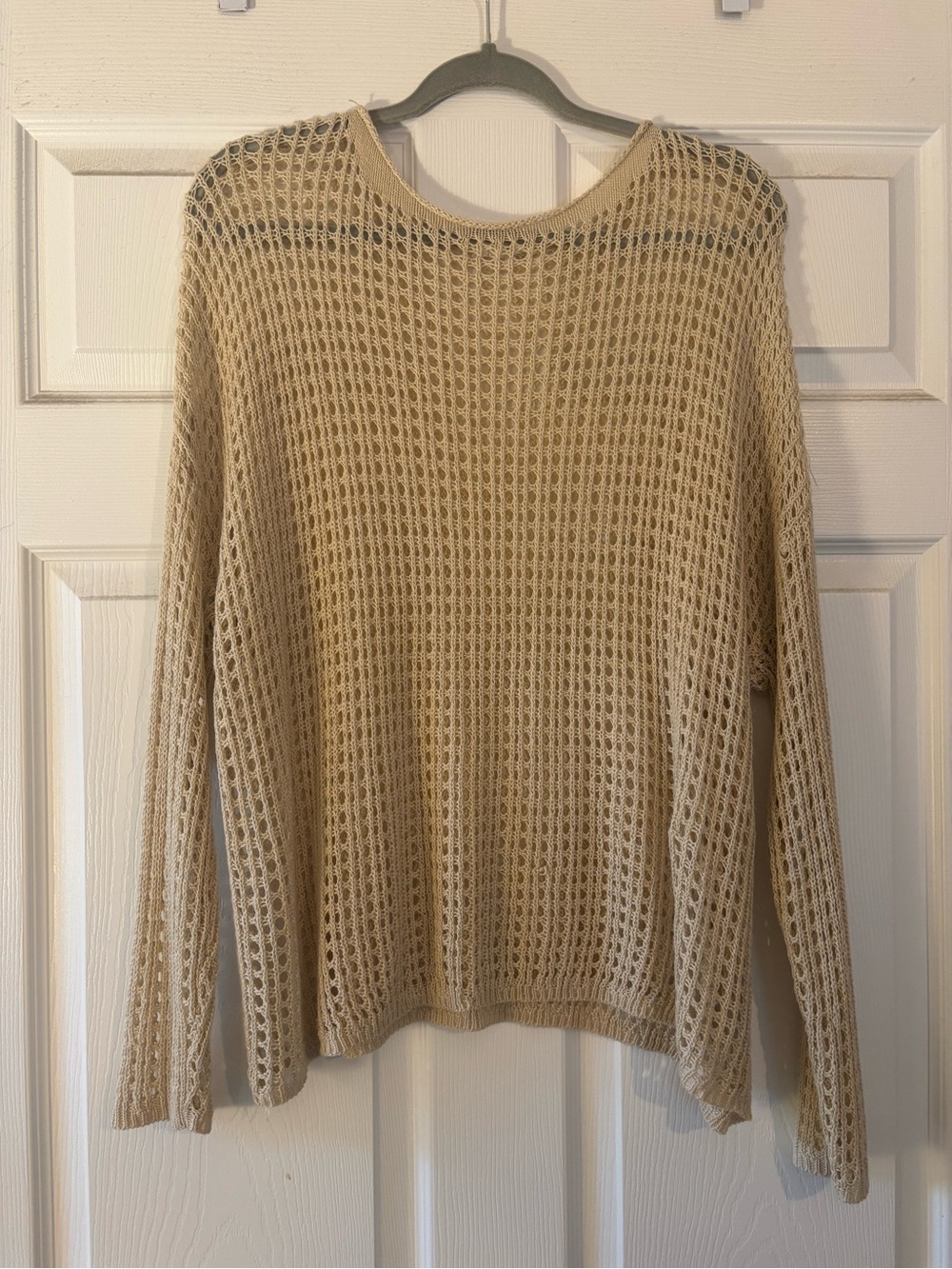 Loose knit sweater